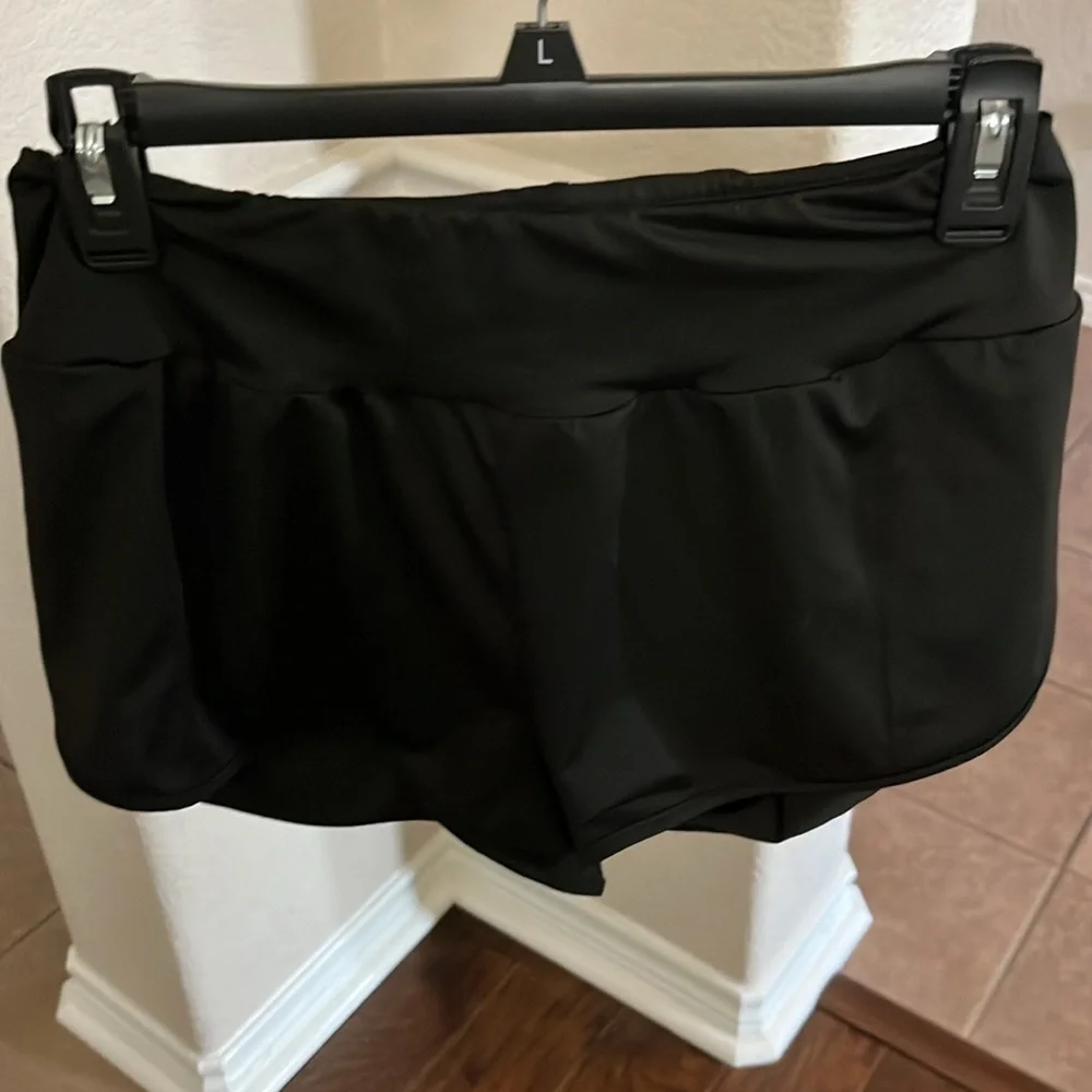 Shein black athletic running & workout shorts Size S